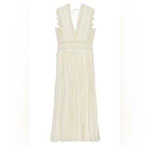 Zara Off White Lace Dress